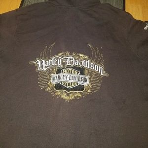 Harley Davidson Zipup hoodie